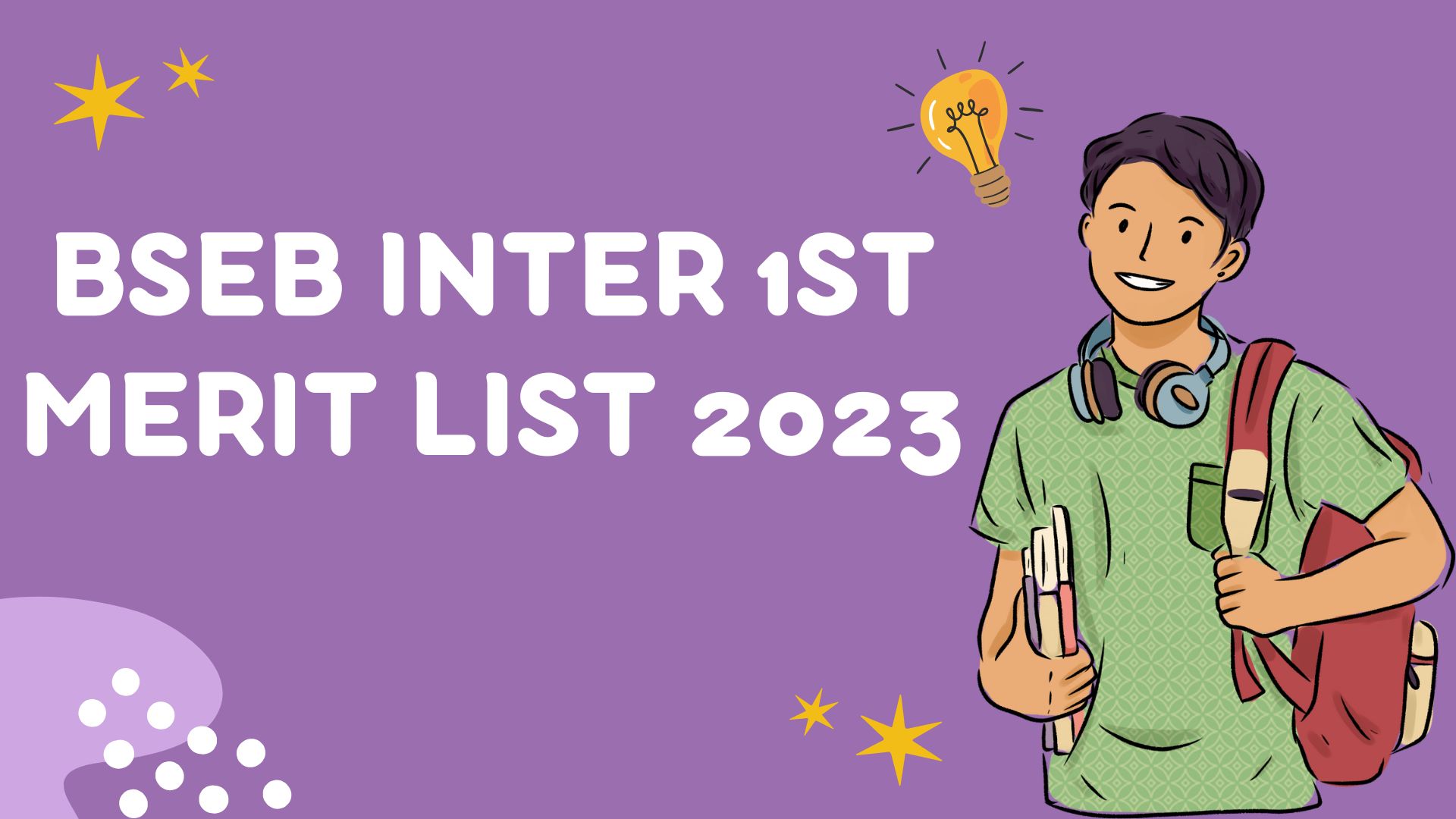 Bihar - Board -Inter- 1st -Merit- List -2023 -मेरिट- लिस्ट -जारी